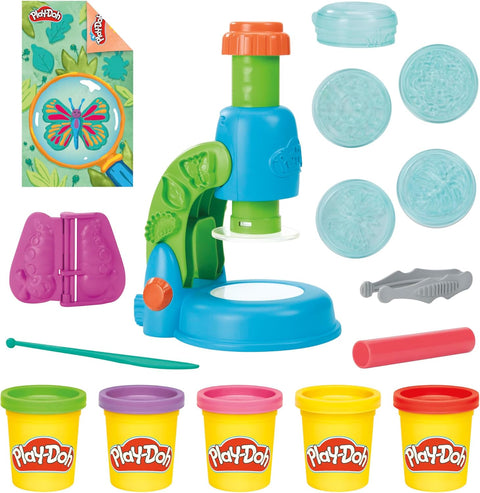Hasbro Play-Doh Light & Look Microscope Playset