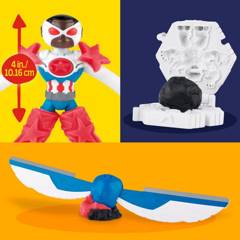 Hasbro Play-Doh Marvel Captain America Moto-Slicer Playset