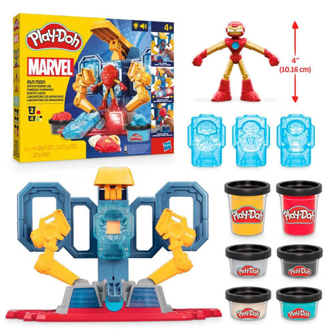 Hasbro Play-Doh Marvel Iron Man Armor Maker Lab Playset