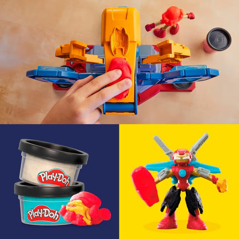 Hasbro Play-Doh Marvel Iron Man Armor Maker Lab Playset