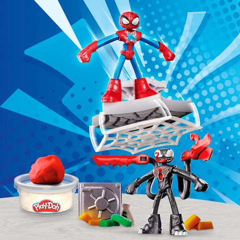 Hasbro Play-Doh Marvel Spider-Man Launch & Slice Battle Playset