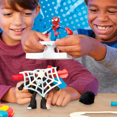 Hasbro Play-Doh Marvel Spider-Man Launch & Slice Battle Playset