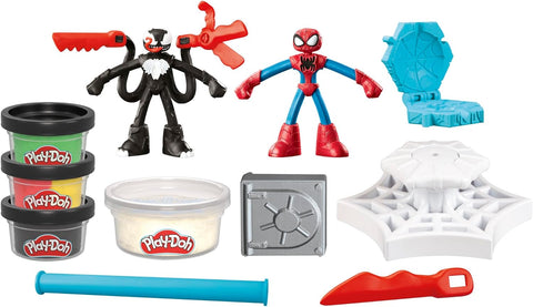 Hasbro Play-Doh Marvel Spider-Man Launch & Slice Battle Playset