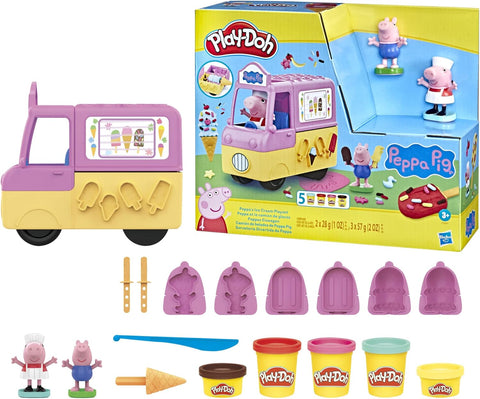 Hasbro Play-Doh Peppa's Ice Cream Playset with Ice Cream Truck