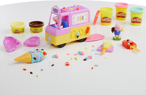 Hasbro Play-Doh Peppa's Ice Cream Playset with Ice Cream Truck