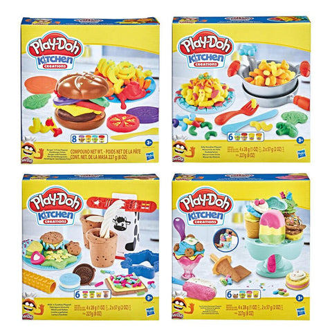 Play-Doh Kitchen Creations Silly Snacks Milk and Cookies Set