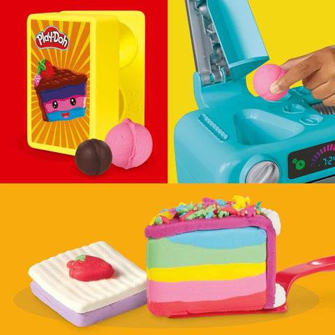 Hasbro Play-Doh Super Slice Cake Play Kitchen Set