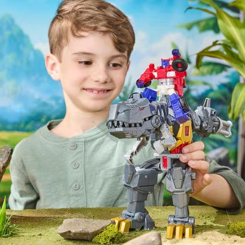 Hasbro Transformers Cyberworld Grimlock Chomp & Battle 9-Inch Action Figure