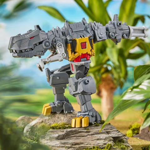 Hasbro Transformers Cyberworld Grimlock Chomp & Battle 9-Inch Action Figure