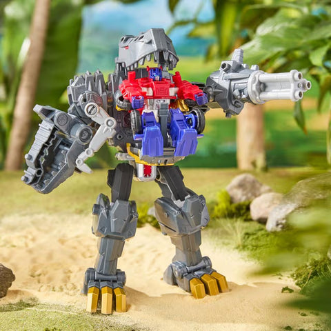 Hasbro Transformers Cyberworld Grimlock Chomp & Battle 9-Inch Action Figure