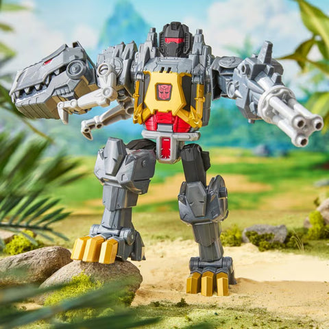 Hasbro Transformers Cyberworld Grimlock Chomp & Battle 9-Inch Action Figure