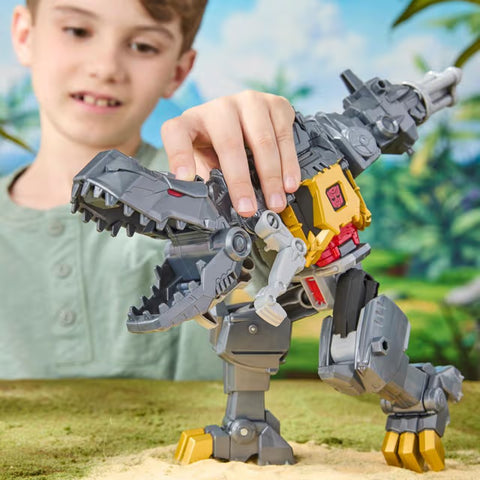 Hasbro Transformers Cyberworld Grimlock Chomp & Battle 9-Inch Action Figure