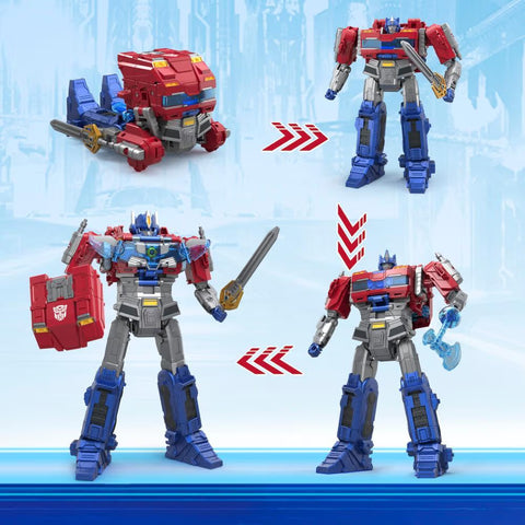 Hasbro Transformers One Power Flip Optimus Prime (Orion Pax) Action Figure 10-inch