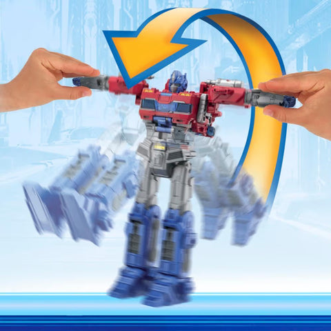 Hasbro Transformers One Power Flip Optimus Prime (Orion Pax) Action Figure 10-inch