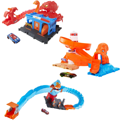 Hot Wheels City Nemesis Track Set Assorted