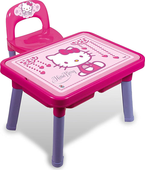 Hello Kitty Multiplay Table + Kids Chair