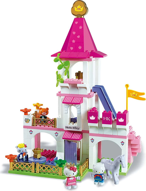 Hello Kitty's Large Princess Castle, Unico Plus, 171 Pieces