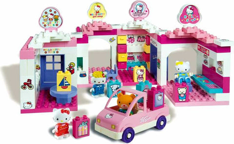 Hello Kitty's Shopping Center, Unico Plus, 140 Pieces