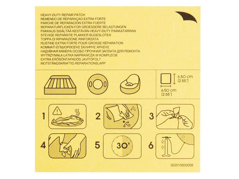 Heavyduty Repair Patch 6.5x6.5cm