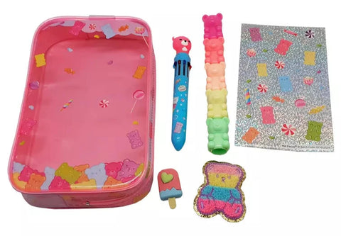 Hot Focus Stationary Essentials Gummy Bear Writing Fun Set