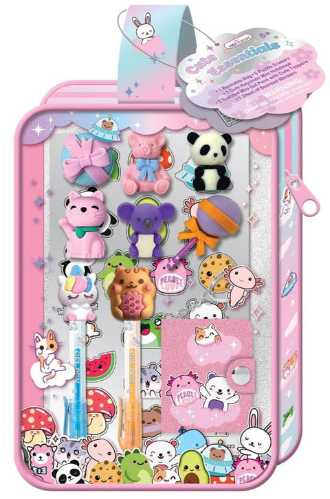 Hot Focus Cute Essentials Stationery Set, Critters