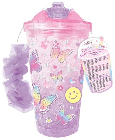 Hot Focus Frosty Ice Cup, Tie Dye Butterfly