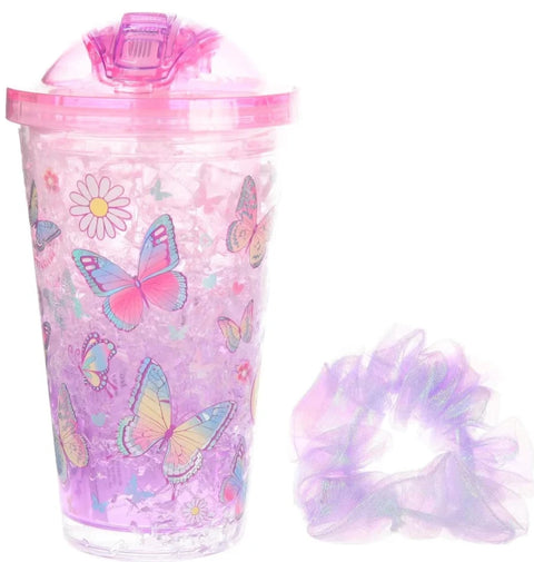 Hot Focus Frosty Ice Cup, Tie Dye Butterfly