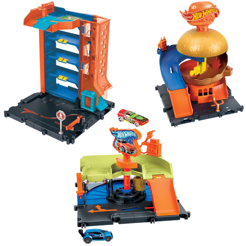 Hot Wheels City Downtown Track Set Assortment