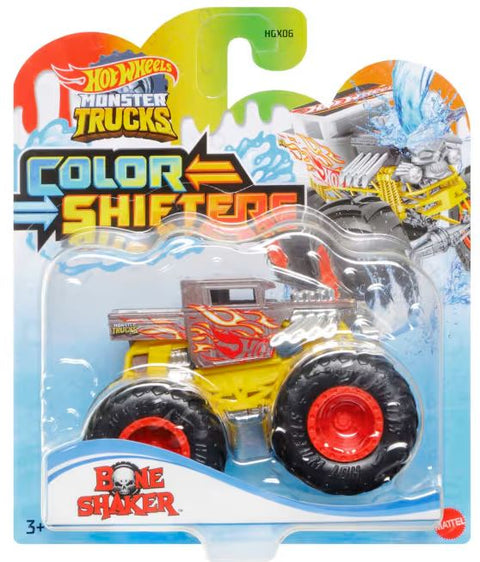 Hot Wheels Monster Trucks 1:64 Color Shifters Assorted