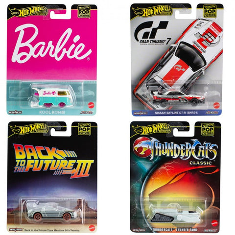 Hot Wheels Premium Pop Culture Car Assorted