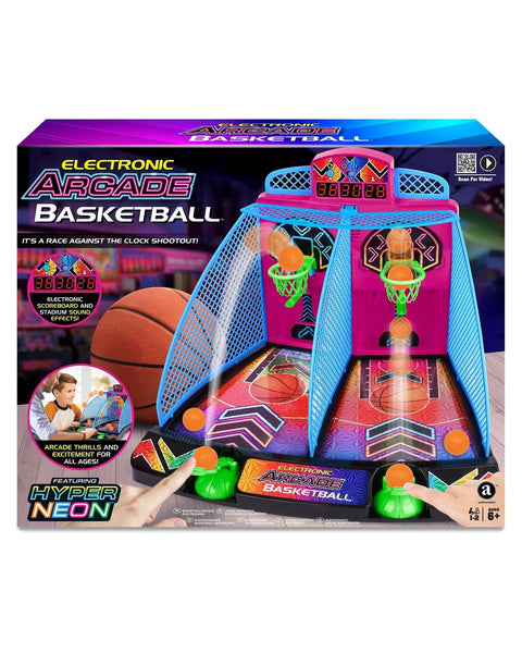 Ambassador Games Electronic Arcade Basketball Hyper Neon Series