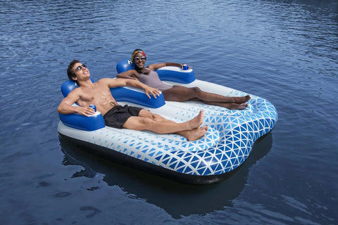 Hydro-Force™ Indigo Wave™ Double 2-Person Lounge 196x193cm