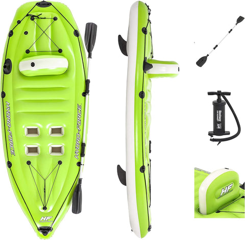 Hydro-Force™ Koracle Inflatable Fishing Kayak Set 285x92cm