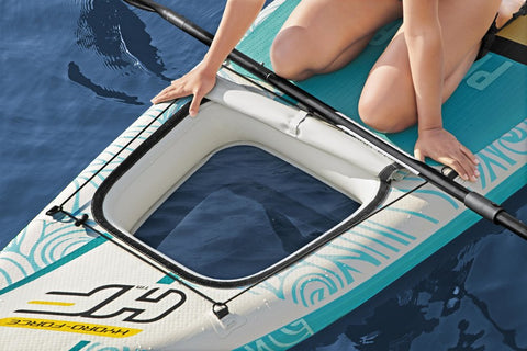 Hydro-Force™ Panorama™ Inflatable Stand-Up Paddleboard Set With Window 340x89x15cm