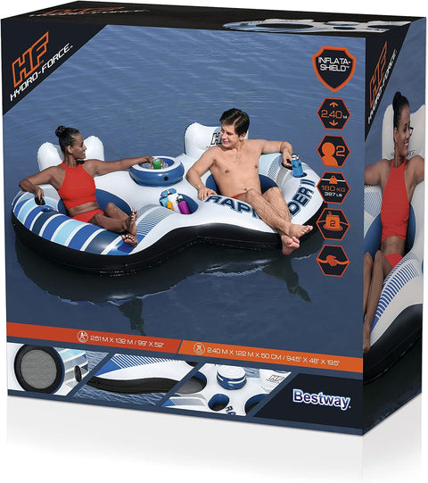 Hydro-Force™ Rapid Rider™ River Double Tube 251x132cm