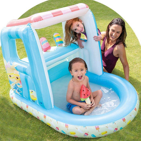 Ice Cream Stand Play House & Pool 127x102x99cm