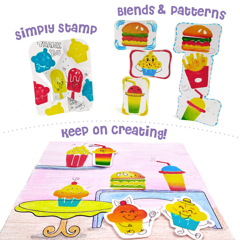 Imagimake Stamp Art Food