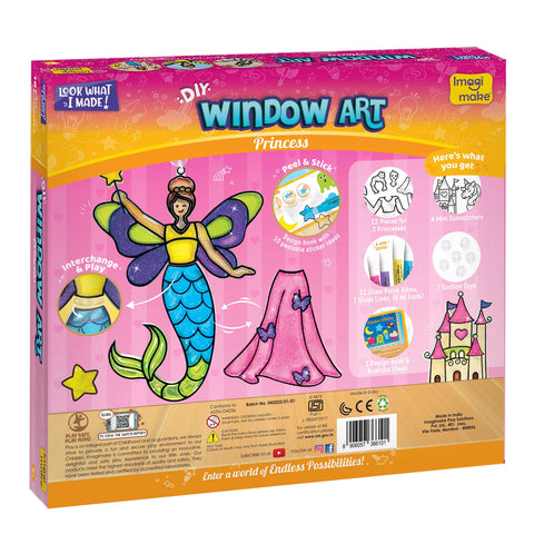 Imagimake Window Art - Princess