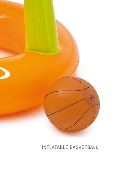 Inflatable Floating Basketball Hoop