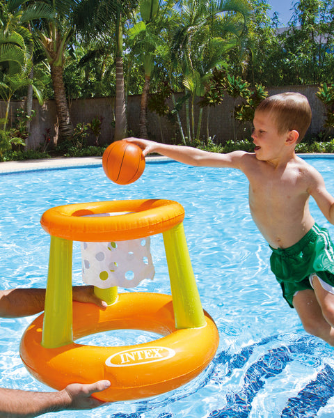 Inflatable Floating Basketball Hoop