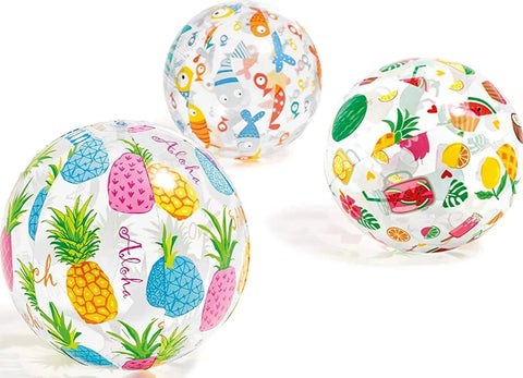 Inflatable Lively Print Ball 51cm