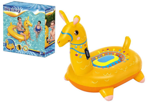 Llama Kiddie Ride-On Pool Float 129x110cm