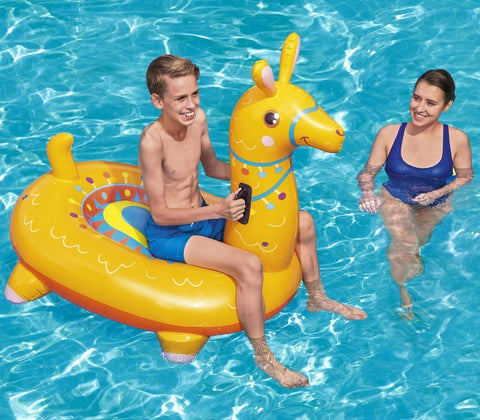 Llama Kiddie Ride-On Pool Float 129x110cm