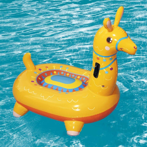 Llama Kiddie Ride-On Pool Float 129x110cm