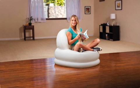 Inflatable Mode Chair, White 84x99x76cm