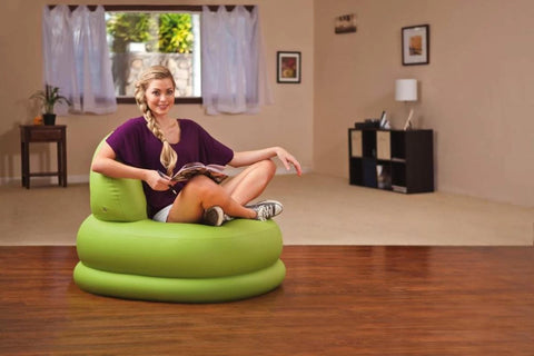 Inflatable Mode Chair, Green 99x84x76cm