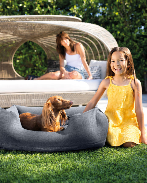 Intex Inflatable Pet Bed With Hand Pump Small 78x58x22cm