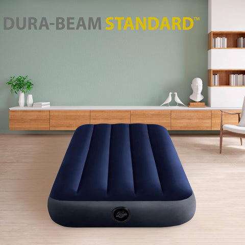 Intex Twin Junior Dura-Beam Series Classic Downy Airbed 191x76x25cm