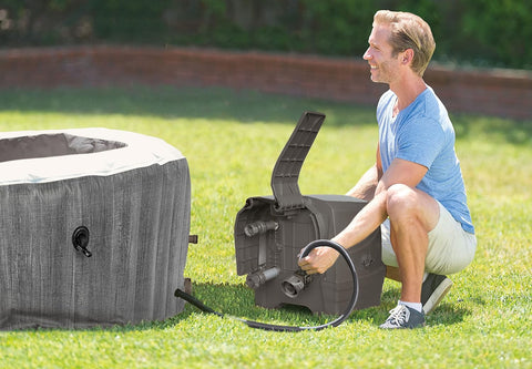 Intex PureSpa Bubble Greywood Deluxe Spa 216x71cm 6 Person