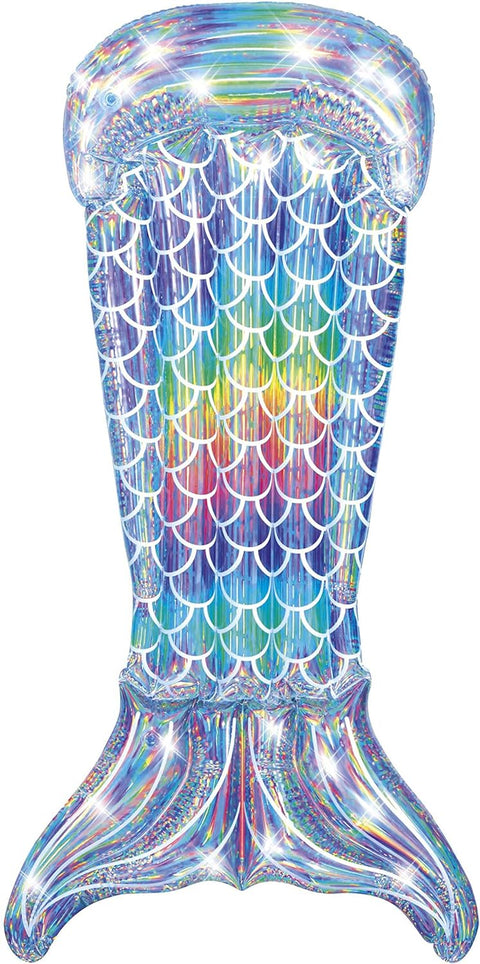 Iridescent Mermaid Tail Lounge 191x101cm